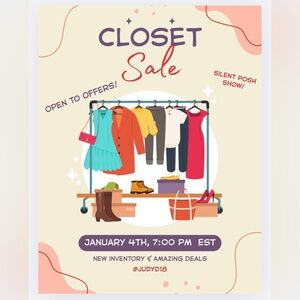 Colorful Clothing and Accessories Sale